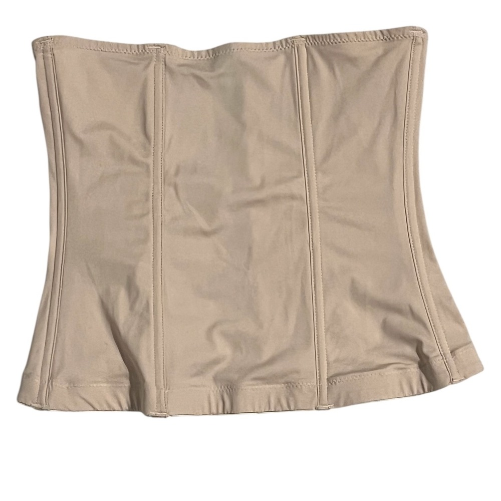 Marilyn Monroe Champagne Beige Nude Waist Cincher‎ Corset Women Shapewear Size M - Picture 12 of 12
